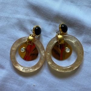 Lizzie Fortunato sun washed earrings